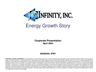 Energy Growth Story