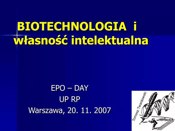 biotechnologia i w asno intelektualna