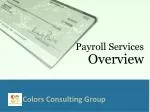 Colors Consulting Group - slide 1