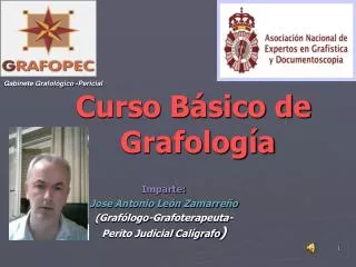 curso b sico de grafolog a