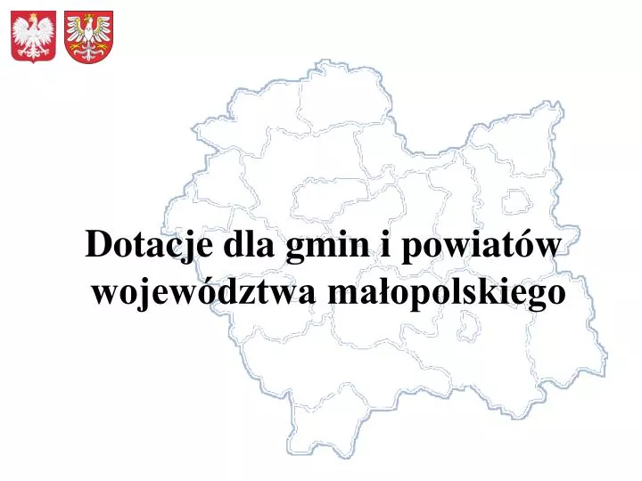 dotacje dla gmin i powiat w wojew dztwa ma opolskiego