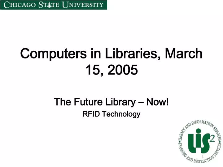 computers in libraries march 15 2005
