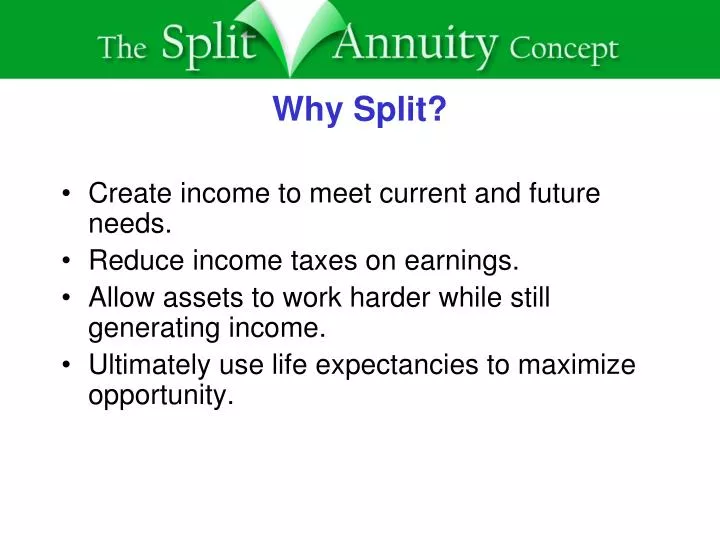 why split