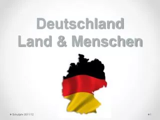Deutschland Land &amp; Menschen