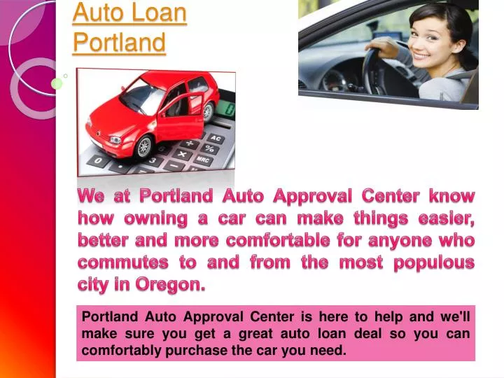 auto loan portland