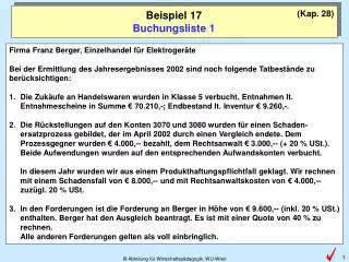 beispiel 17 buchungsliste 1