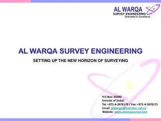 AL WARQA SURVEY ENGINEERING
