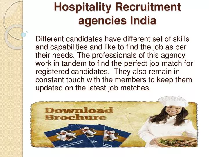 Hospitality Recruitment Agencies India N 