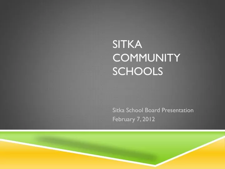 sitka community schools
