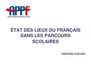 tat des lieux du fran ais dans les parcours scolaires