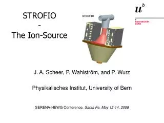 STROFIO - The Ion-Source