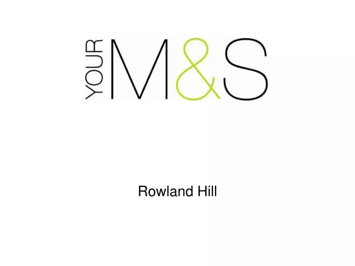 rowland hill