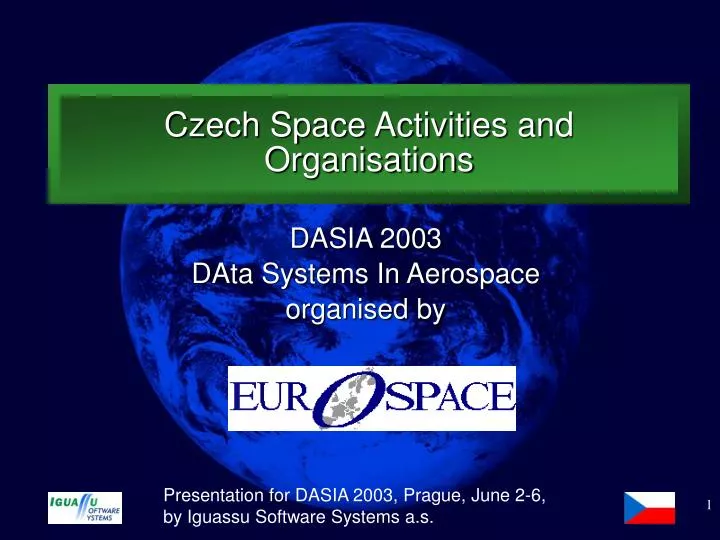 czech space activities and organisations
