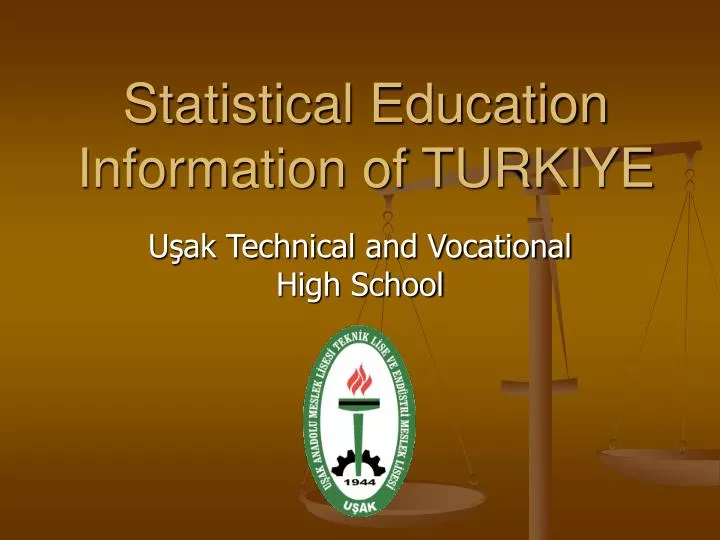 statistical education information of turkiye