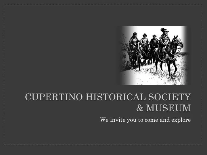 cupertino historical society museum