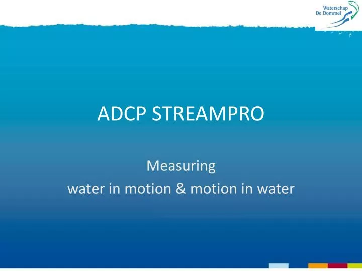 adcp streampro