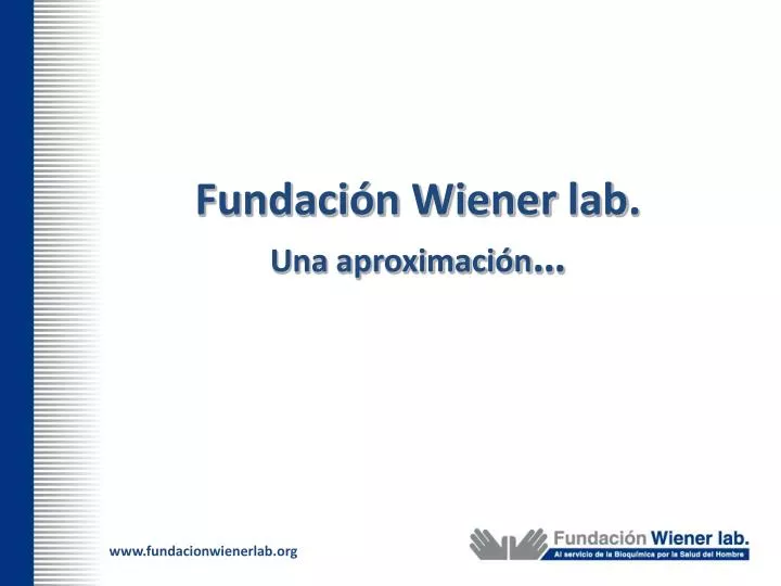 fundaci n wiener lab una aproximaci n