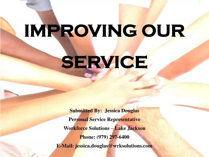improving our service