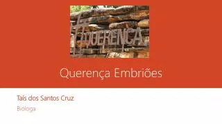 queren a embri es