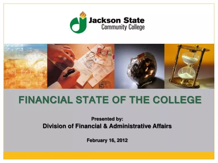 financial state of the college