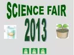 SCIENCE FAIR - slide 1