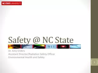 Safety @ NC State