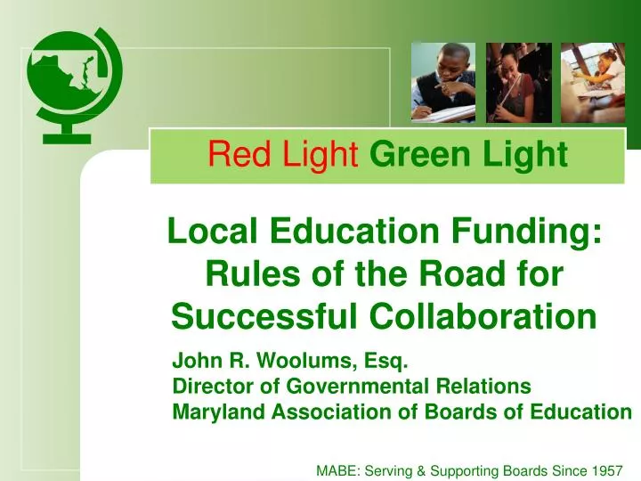 local education funding rules of the road for successful collaboration