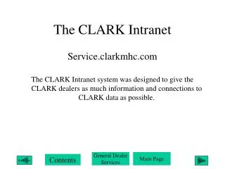 The CLARK Intranet