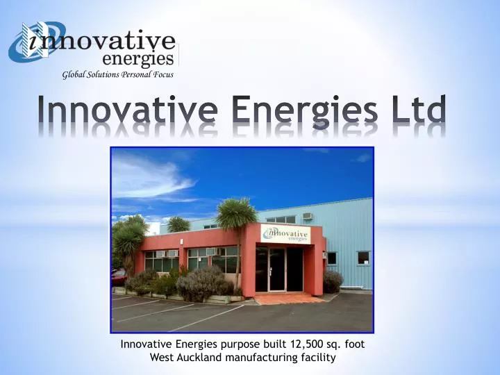 innovative energies ltd