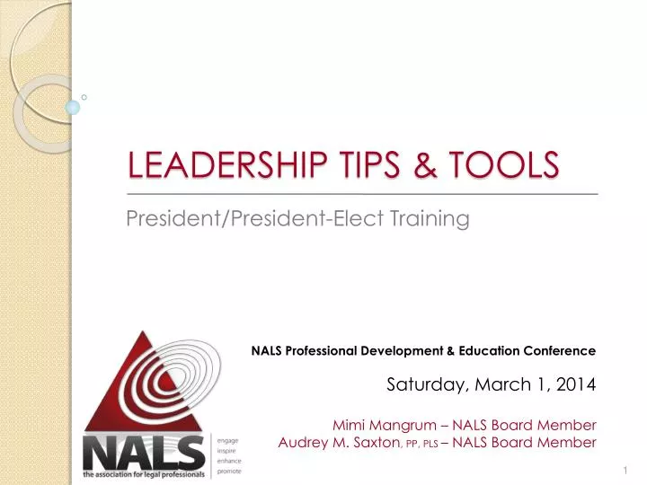 leadership tips tools