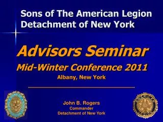 Sons of The American Legion Detachment of New York