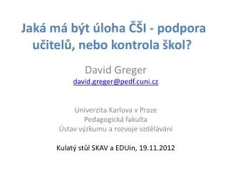 jak m b t loha i podpora u itel nebo kontrola kol