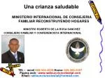 Una crianza saludable - slide 1