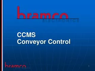 CCMS Conveyor Control