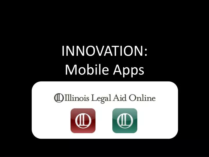 innovation mobile apps