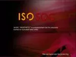 IsoSOC “PROSTHETIC” is a measurement tool for pressures exerted on truncated lower limbs - slide 1