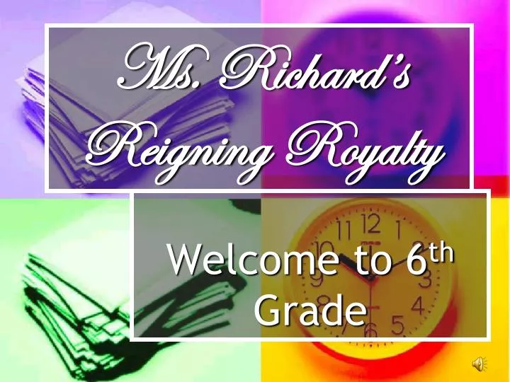 ms richard s reigning royalty