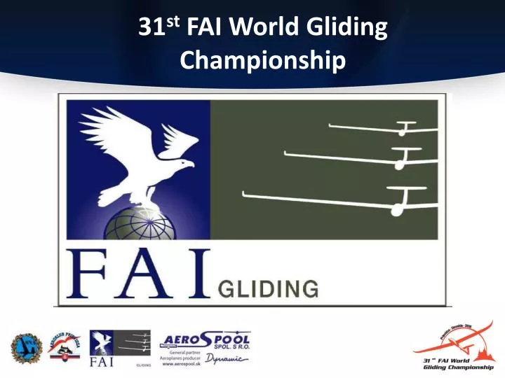 31 st fai world gliding championship
