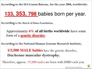 According to the March of Dimes Foundation ,