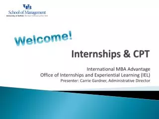 Internships &amp; CPT