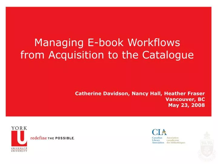 managing e book workflows from acquisition to the catalogue