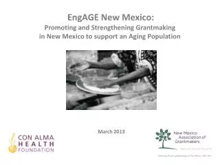 EngAGE New Mexico: Promoting and Strengthening Grantmaking