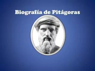 biograf a de pit goras