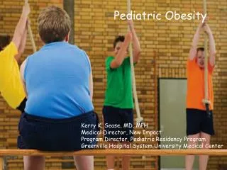 Pediatric Obesity