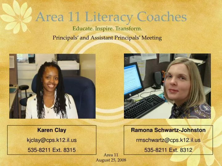 area 11 literacy coaches