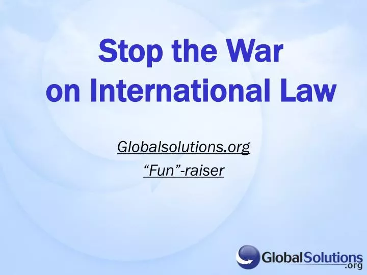 globalsolutions org fun raiser