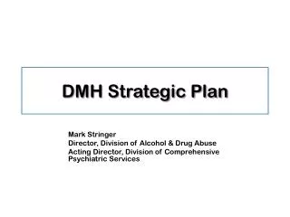 DMH Strategic Plan