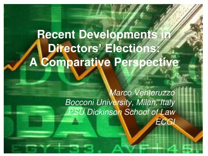 recent developments in directors elections a comparative perspective