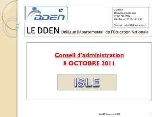 le dden d l gu d partemental de l education nationale