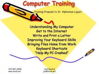 Understanding My Computer Get to the Internet Write and Print a Letter